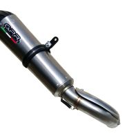 Exhaust compatible with Can Am Spyder 1000 Gs 2007-2009, Gpe Ann. titanium, Slip-on exhaust including removable db killer and link pipe 