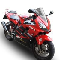 Exhaust compatible with Honda CBR600F4i - Sport 2001-2007, Gpe Ann. Poppy, Slip-on exhaust including removable db killer and link pipe 