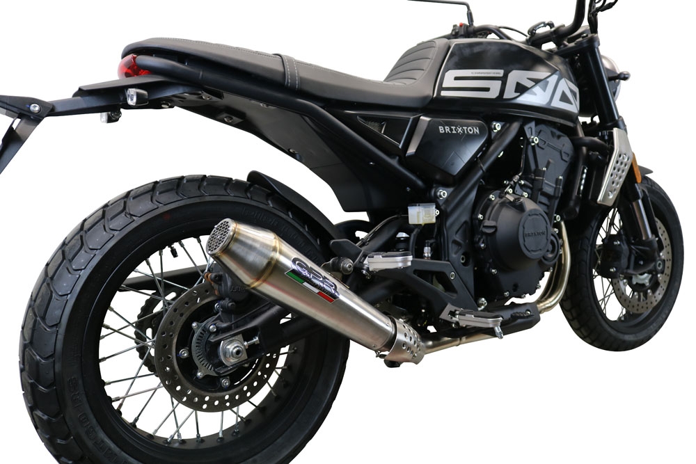 Brixton crossfire 500 exhaust top