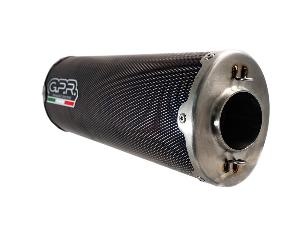 Exhaust compatible with Triumph Tiger 1200 Gt - Rally 2022-2024, Dual Inox, Slip-on exhaust including removable db killer and link pipe, EPA-compliant 