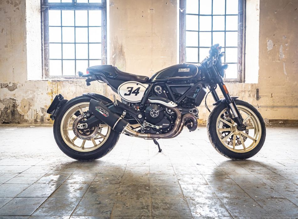 GPR exhaust compatible with Ducati Scrambler 803 2015-2016, Furore ...