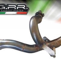 Exhaust compatible with Ducati Multistrada 1260 2018-2020, Decatalizzatore, Decat pipe 
