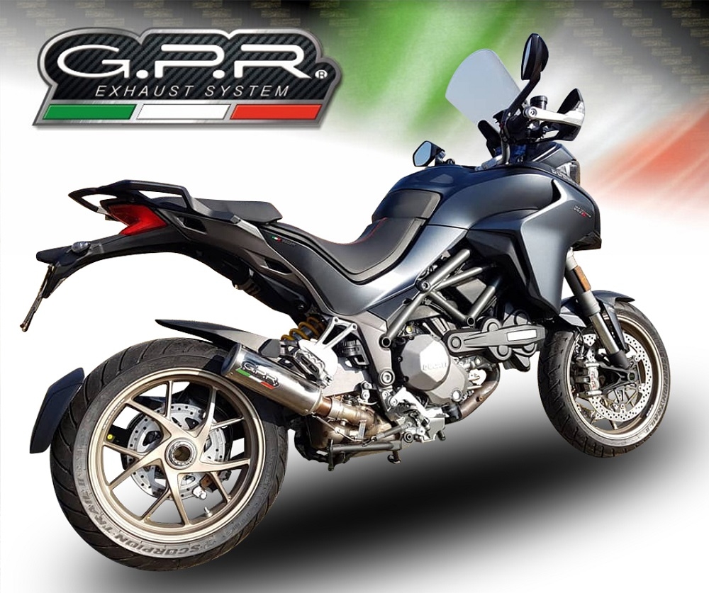 Ducati multistrada 1260 akrapovic exhaust top