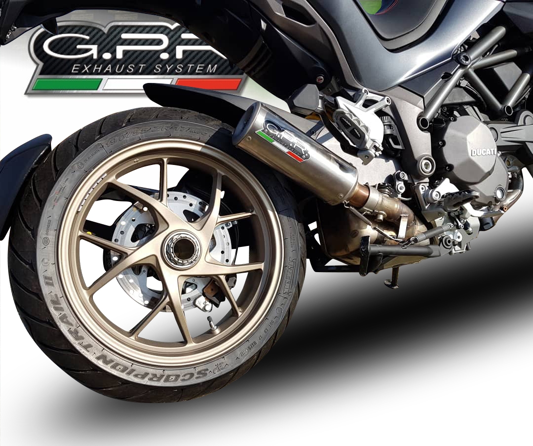 Ducati multistrada 1260 akrapovic exhaust cheap