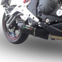 Exhaust compatible with Kawasaki ER-6N 2012-2016, Furore Nero, Full system exhaust, including removable db killer 