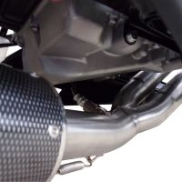 Exhaust compatible with Kawasaki NINJA 650 R 2012-2016, Gpe Ann. Poppy, Full system exhaust, including removable db killer 