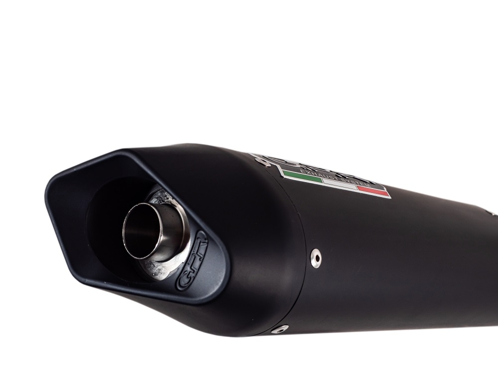 Exhaust compatible with Honda Grom 125 2013-2017, Furore Nero, Full system exhaust 