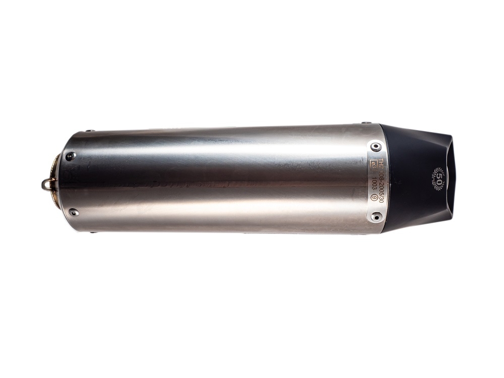 Exhaust compatible with Suzuki SV650 SV650S 1999-2002, Gpe Ann. titanium, Mid-Full system exhaust including removable db killer 