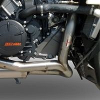 GPR exhaust compatible with  Ktm RC8R 2008-2014, New Grand Prix Evo Titanium, Full system exhaust including removable db killer and catalyst, EPA-compliant 