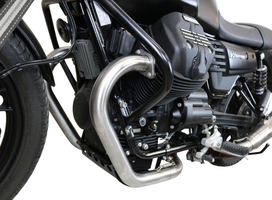 Moto guzzi v7 iii exhaust hotsell