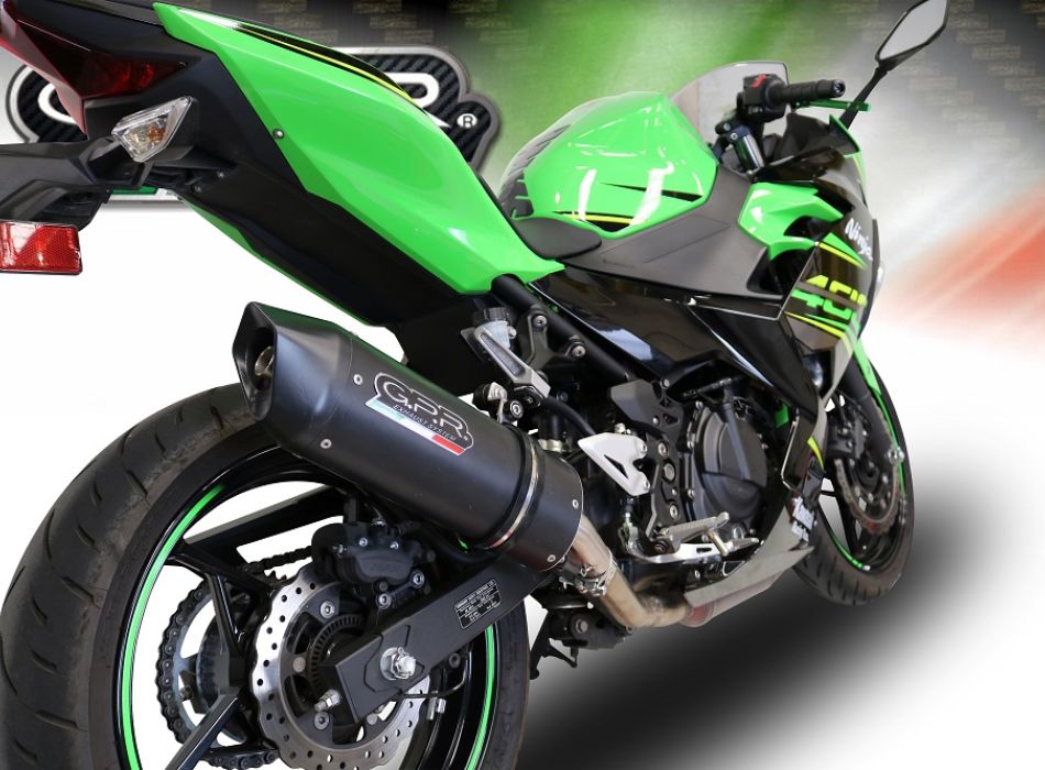 Exhaust compatible with Kawasaki Ninja 400 2023-2025, Furore