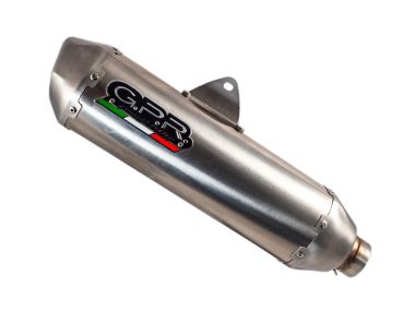 Gas Gas EX 450F 2024-2025, Pentacross Inox, Slip-on exhaust, including link pipe and removable db killer spark/arrestor 
