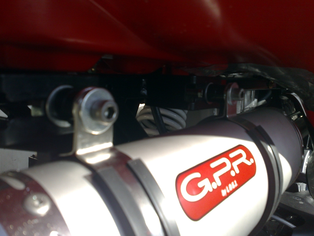 Exhaust compatible with Polaris Trail Blazer 330 2003-2008, Deeptone Atv, Full system exhaust, including removable db killer, EPA-compliance NOT required 