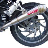 Exhaust compatible with Bmw R1200R 2011-2014, Powercone Evo, Slip-on exhaust including removable db killer and link pipe, EPA-compliant 