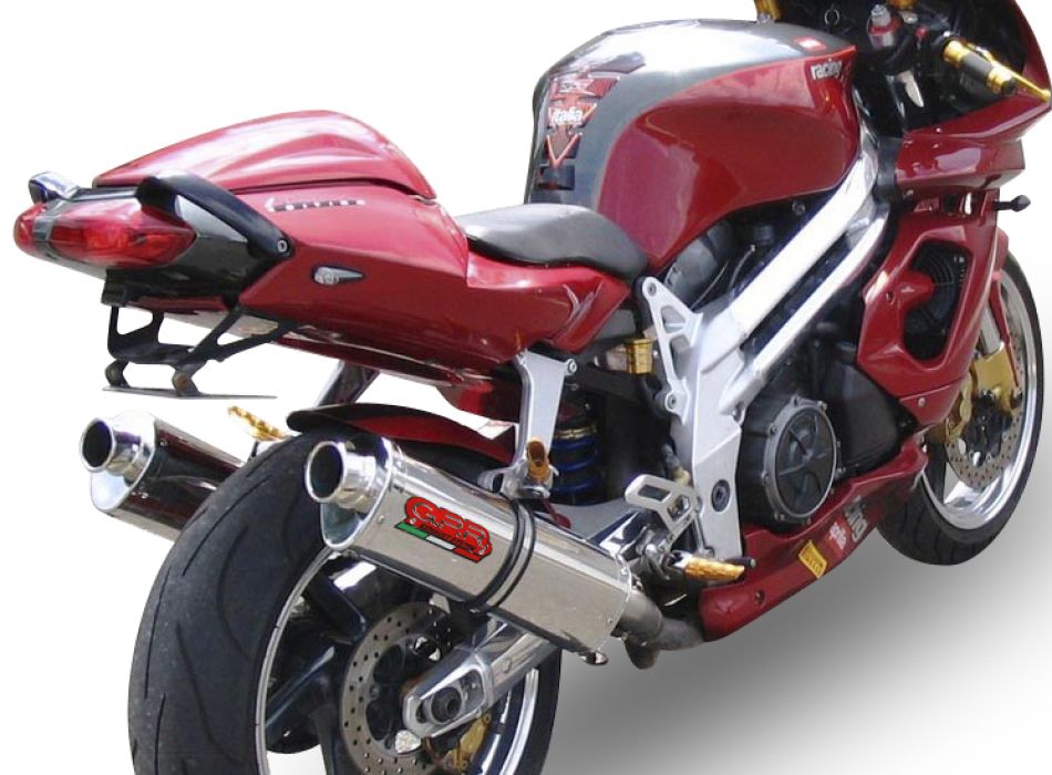 GPR exhaust compatible with Aprilia Rsv 1000 R Factory 2006-2010