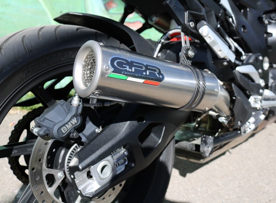 GPR exhaust compatible with Bmw S1000XR 2020-2025, M3 Inox , Slip