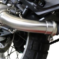 Exhaust compatible with Husqvarna Vitpilen 401 2018-2019, GP Evo4 Titanium, Slip-on exhaust including removable db killer and link pipe 