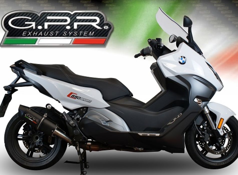 GPR exhaust compatible with Bmw C650 Sport 2016-2020, Furore Evo4 