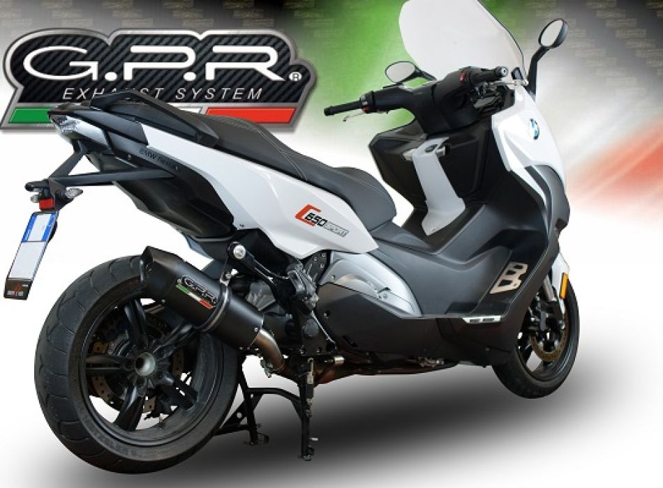 GPR exhaust compatible with Bmw C650 Sport 2016-2020, Furore Evo4
