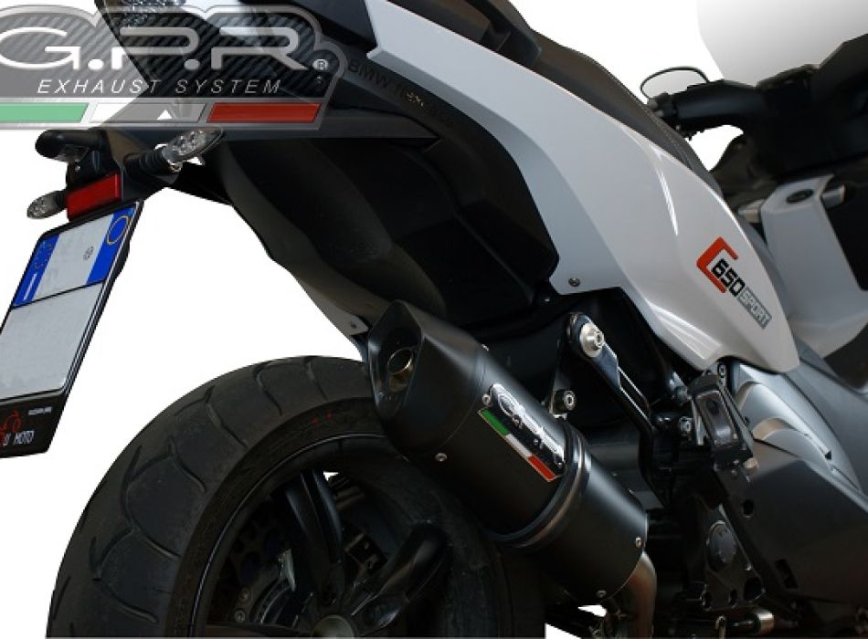 GPR exhaust compatible with Bmw C650 Sport 2016-2020, Furore Evo4
