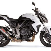 Exhaust compatible with Honda CB1000R 2008-2014, Gpe Ann. titanium, Slip-on exhaust including removable db killer and link pipe 