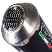GPR exhaust compatible with  Honda SH350 I.E. 2021-2023, Evo4 Road, Slip-on exhaust including removable db killer, link pipe and catalyst,  EPA-compliant 