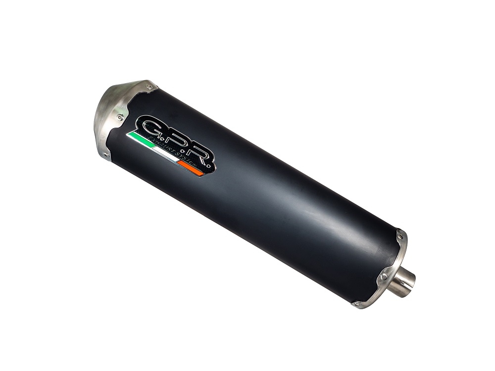 GPR exhaust compatible with  Honda SH350 I.E. 2021-2023, Evo4 Road, Slip-on exhaust including removable db killer, link pipe and catalyst,  EPA-compliant 