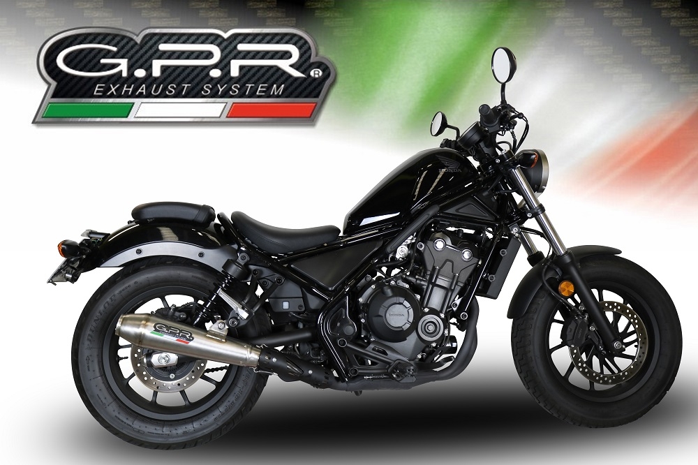 2020 honda rebel 500 exhaust discount