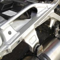 Exhaust compatible with Husqvarna Sm - Te 510 R 2004-2006, Furore Nero, Slip-on exhaust including removable db killer and link pipe 