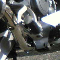 Exhaust compatible with Yamaha Xtz 750 Supertenere 1989-1997, Trioval, Slip-on exhaust including removable db killer and link pipe 