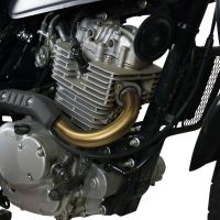 Exhaust compatible with Suzuki Rv 200 Van Van 2016-2017, Decatalizzatore, Decat pipe 