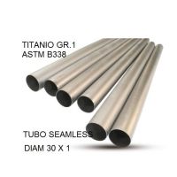 GPR exhaust compatible with  Cafè Racer Cafè Racer 1-, Tubo titanio seamless D. 30mm X 1mm L.1000mm,  