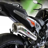 Exhaust compatible with Ktm 790 Duke 2017-2020, Powercone Evo, Slip-on exhaust including removable db killer and link pipe, EPA-compliant 
