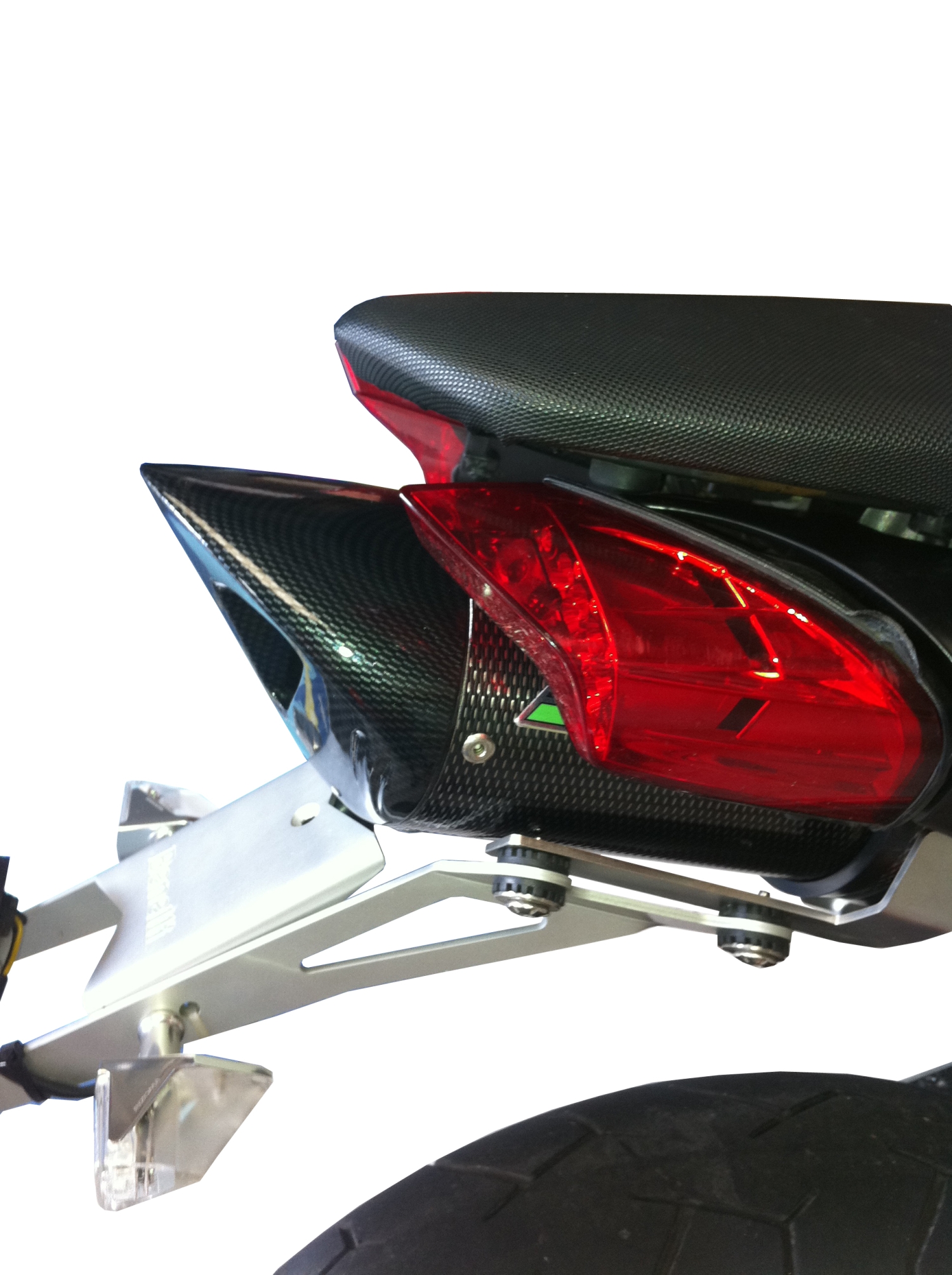Exhaust compatible with Benelli Tre K 1130 2006-2016, Tiburon Poppy, Slip-on exhaust including removable db killer and link pipe, EPA-compliant 