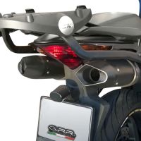 Exhaust compatible with Honda VFR800 V-Tec 2002-2013, Furore Nero, Dual slip-on including removable db killers and link pipes 