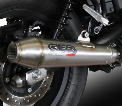 GPR300 新車外し　160 120 Exhaust compatible with Kawasaki KLX250SF 2009-2012, Satinox