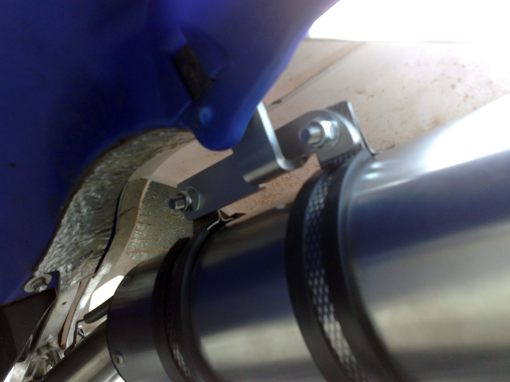 Exhaust compatible with Yamaha YZ250F 2006-2011, Furore Nero, Full system exhaust, including removable db killer 