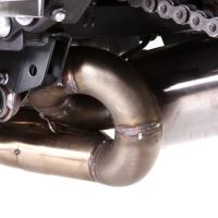 Exhaust compatible with Yamaha FZ-6R 2009-2017, M3 Inox , Full system exhaust, including removable db killer 