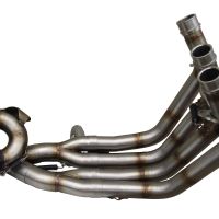 Exhaust compatible with Yamaha FZ-6R 2009-2017, Furore Nero, Full system exhaust, including removable db killer 