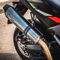 Exhaust compatible with Yamaha T-Max 560 2020-2021, Gpe Ann. Poppy, Full system exhaust, including removable db killer 