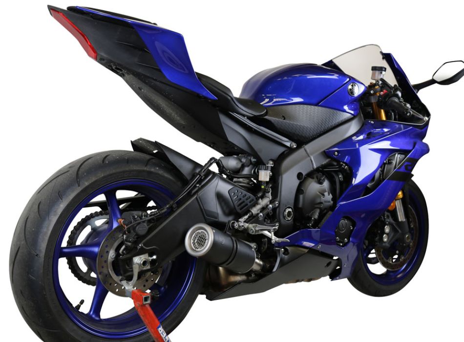 GPR exhaust compatible with Yamaha Yzf R6 2017-2025, M3 Black Titanium ...