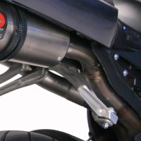 Exhaust compatible with Yamaha YZF 1000 R1 2004-2006, Furore Nero, Dual slip-on including removable db killers and link pipes 