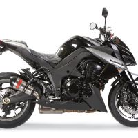 Exhaust compatible with Kawasaki Ninja 1000 2011-2016, Gpe Ann. titanium, Dual slip-on exhausts including link pipes 