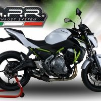 Exhaust compatible with Kawasaki Z 650 650 EX650M 2023-2024, Gpe Ann. Poppy, Full system exhaust, including removable db killer 