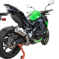 GPR exhaust compatible with  Kawasaki Z-900  2021-2024, M3 Inox , Slip-on exhaust including removable db killer and link pipe, EPA-compliant 