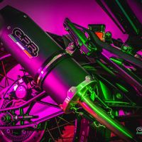 GPR exhaust compatible with  Zontes Gk 125 2022-2024, Furore Evo4 Nero, Full system exhaust including removable db killer and catalyst, EPA-compliant 