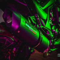 GPR exhaust compatible with  Zontes Gk 125 2022-2024, Furore Evo4 Nero, Full system exhaust including removable db killer and catalyst, EPA-compliant 