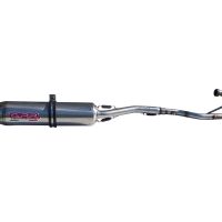 Exhaust compatible with Adly 320 S 2005-2021, Deeptone Atv, Full system exhaust, including removable db killer, EPA-compliance NOT required 