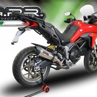 Exhaust compatible with Ducati Multistrada 950 2017-2020, Gpe Ann. Titanium, Mid-Full system exhaust including removable db killer 