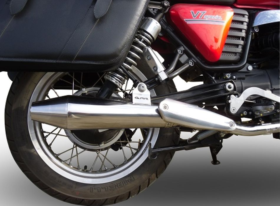 GPR exhaust compatible with Bmw R80GS 1980-1987, Vintacone, Slip-on ...